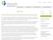 Tablet Screenshot of kirchenkreis-schleiz.de